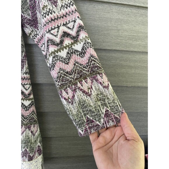 Absolutely Famous Small 3/4 Sleeve Purple Blouse 24.7611 - Picture 2 of 7